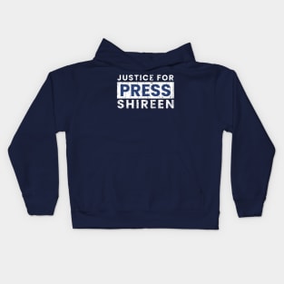 Justice For Press Shireen Kids Hoodie